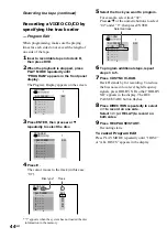 Предварительный просмотр 44 страницы Sony MHC-DP1000D Operating Instructions Manual