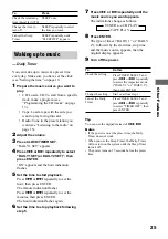 Preview for 25 page of Sony MHC-DP700 Operating Instructions Manual