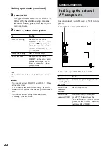 Preview for 22 page of Sony MHC-DX20 Operating Instructions Manual