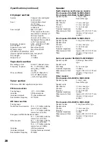 Preview for 28 page of Sony MHC-DX20 Operating Instructions Manual