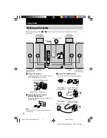 Preview for 6 page of Sony MHC-DX50 Operating Instructions Manual