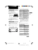 Preview for 9 page of Sony MHC-DX50 Operating Instructions Manual
