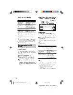 Preview for 10 page of Sony MHC-DX50 Operating Instructions Manual
