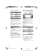 Предварительный просмотр 10 страницы Sony MHC-DX50 Operating Instructions Manual