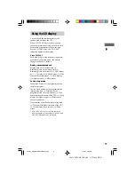 Preview for 11 page of Sony MHC-DX50 Operating Instructions Manual