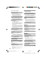 Предварительный просмотр 26 страницы Sony MHC-DX50 Operating Instructions Manual