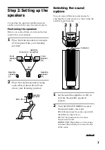 Предварительный просмотр 7 страницы Sony MHC-DX8 Operating Instructions Manual