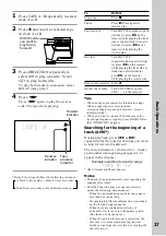 Предварительный просмотр 17 страницы Sony MHC-DX8 Operating Instructions Manual