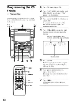 Preview for 22 page of Sony MHC-DX8 Operating Instructions Manual