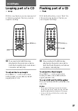 Preview for 27 page of Sony MHC-DX8 Operating Instructions Manual