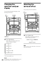 Предварительный просмотр 30 страницы Sony MHC-DX8 Operating Instructions Manual