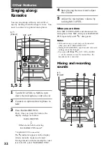 Preview for 32 page of Sony MHC-DX8 Operating Instructions Manual