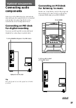 Preview for 37 page of Sony MHC-DX8 Operating Instructions Manual