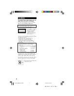 Preview for 2 page of Sony MHC-DX80 Operating Instructions Manual