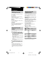 Предварительный просмотр 18 страницы Sony MHC-DX80 Operating Instructions Manual