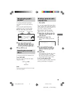 Preview for 19 page of Sony MHC-DX80 Operating Instructions Manual