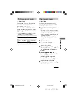 Preview for 21 page of Sony MHC-DX80 Operating Instructions Manual