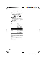 Предварительный просмотр 22 страницы Sony MHC-DX80 Operating Instructions Manual