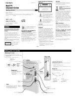 Sony MHC-EC55 Operating Instructions preview