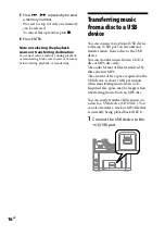 Preview for 16 page of Sony MHC-EC59 Operating Instructions Manual