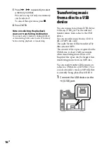 Предварительный просмотр 16 страницы Sony MHC-EC59 Operating Instructions Manual