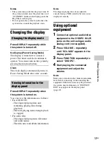 Preview for 17 page of Sony MHC-EC599 Operating Instructions Manual