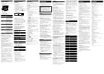 Preview for 2 page of Sony MHC-EC609iP Operating Instructions