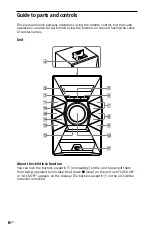 Предварительный просмотр 6 страницы Sony MHC-EC619iP Operating Instructions Manual