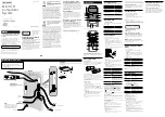 Sony MHC-EC68 Operating Instructions preview