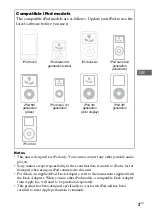 Предварительный просмотр 3 страницы Sony MHC-EC68PI Operating Instructions Manual