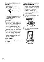 Предварительный просмотр 8 страницы Sony MHC-EC68PI Operating Instructions Manual