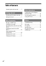 Preview for 4 page of Sony MHC-EC68USB Operating Instructions Manual