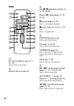 Предварительный просмотр 6 страницы Sony MHC-EC68USB Operating Instructions Manual