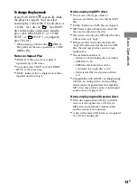 Preview for 13 page of Sony MHC-EC68USB Operating Instructions Manual
