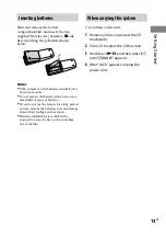 Preview for 13 page of Sony MHC-EC69 Operating Instructions Manual
