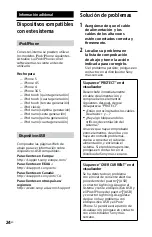 Preview for 56 page of Sony MHC-EC719iP Operating Instructions Manual