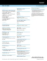 Preview for 2 page of Sony MHC-EC909iP Specifications