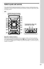 Preview for 7 page of Sony MHC-ECL77BT Operating Instructions Manual