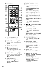 Preview for 8 page of Sony MHC-ECL77BT Operating Instructions Manual