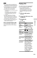 Preview for 17 page of Sony MHC-ECL77BT Operating Instructions Manual