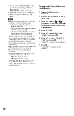 Предварительный просмотр 18 страницы Sony MHC-ECL77BT Operating Instructions Manual