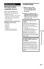 Preview for 29 page of Sony MHC-ECL77BT Operating Instructions Manual