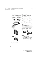 Preview for 8 page of Sony MHC-ESX6 Operating Instructions Manual