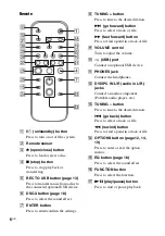 Preview for 6 page of Sony MHC-EX600 Operating Instructions Manual