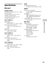 Preview for 29 page of Sony MHC-EX600 Operating Instructions Manual