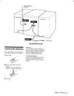 Preview for 5 page of Sony MHC-G100 Operating Instructions Manual