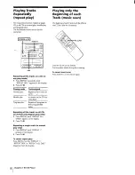 Preview for 8 page of Sony MHC-G100 Operating Instructions Manual