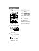 Preview for 8 page of Sony MHC-G101 Primary Operating Instructions Manual