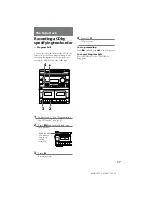 Предварительный просмотр 17 страницы Sony MHC-G101 Primary Operating Instructions Manual