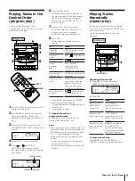 Preview for 9 page of Sony MHC-G330 Operating Instructions Manual
